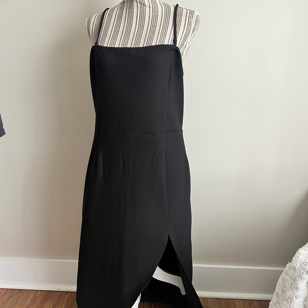 Abercrombie and Fitch Elegant Black Sleeveless Dress